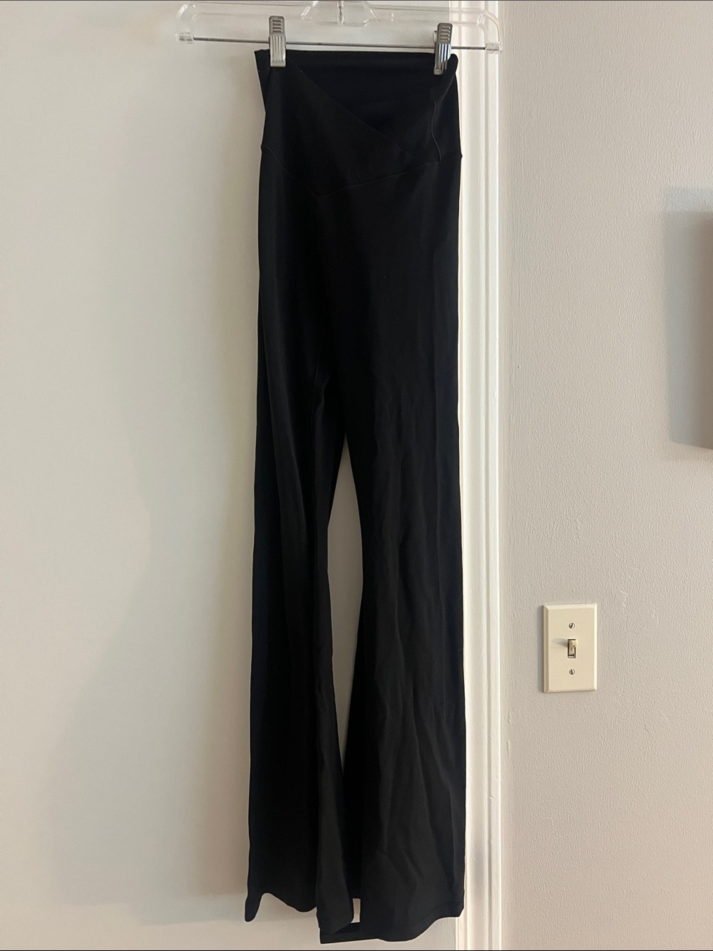 aerie Black Boot Cut Flare Pants